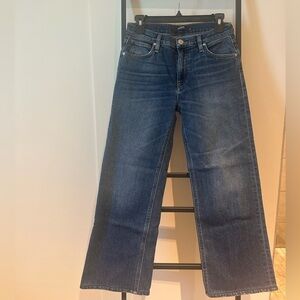 Hudson Jeans, Rosie Wide Leg, size 26, cropped